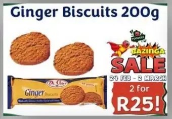 Foodeez Ginger Biscuits offer