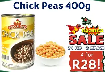 Foodeez Chick Peas offer