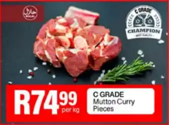 Take 'n Pay C GRADE Mutton Curry Pieces offer