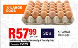 Take 'n Pay X-LARGE Tray Eggs offer