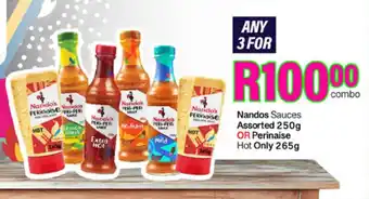 Take 'n Pay Nandos Sauces Assorted OR Perinaise Hot Only offer