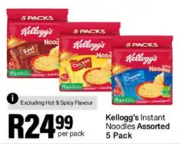 Take 'n Pay Kellogg's Instant Noodles Assorted offer