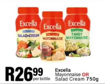 Take 'n Pay Excella Mayonnaise OR Salad Cream offer