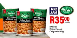 Take 'n Pay Rhodes Baked Beans Original offer