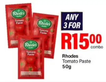 Take 'n Pay Rhodes Tomato Paste offer