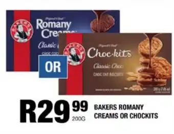 Take 'n Pay Bakers romany creams or chockits offer