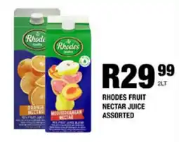 Take 'n Pay Rhodes fruit nectar juice assorted offer