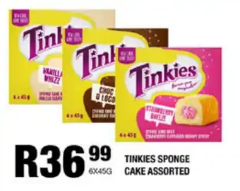 Take 'n Pay Tinkies sponge cake assorted offer