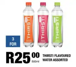 Take 'n Pay Thirsti flavoured water assorted offer