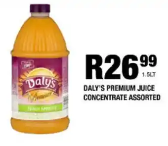 Take 'n Pay Daly's premium juice concentrate assorted offer