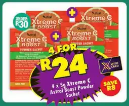 Shoprite Xtreme C Astral Boost Powder Sachet offer