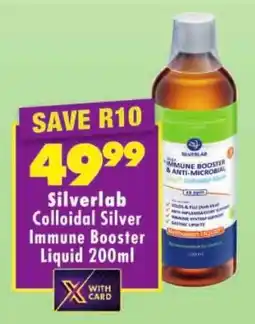 Shoprite Silverlab Colloidal Silver Immune Booster Liquid offer