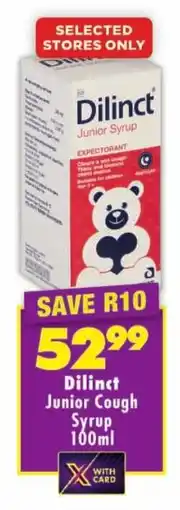 Shoprite Dilinct Junior Cough Syrup offer