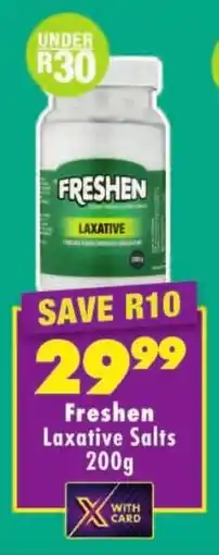 Shoprite Freshen Laxative Salts offer