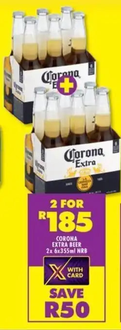 Shoprite Liquor Corona extra beer offer