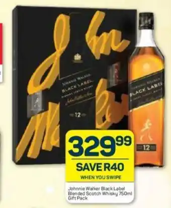 Pick n Pay Liquor Johnnie Walker Black Label Blended Scotch Whisky offer