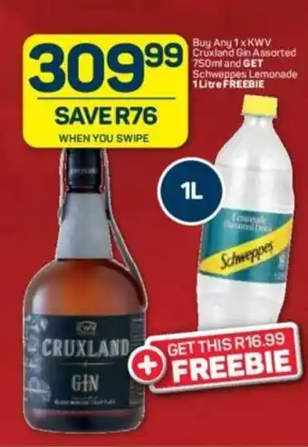 Pick n Pay Liquor KWV Cruxland Gin Assorted 750ml offer