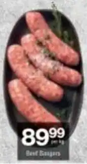 Checkers Beef Bangers offer