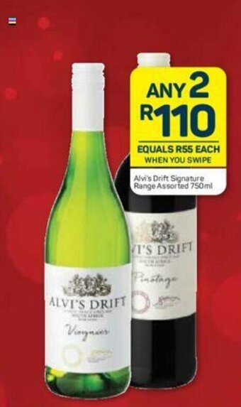 Pick n Pay Liquor Alvi's Drift Signature Range Assorted 750ml offer
