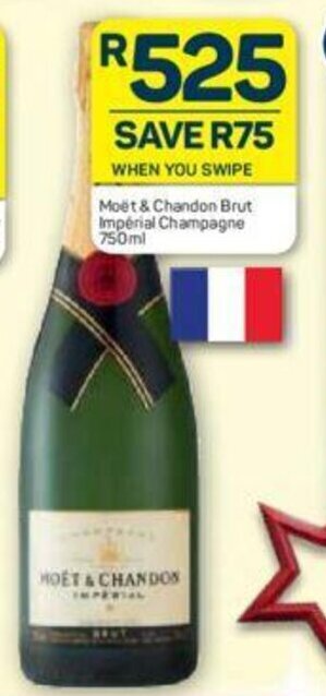 Moet & Chandon Brut Imperial Champagne 750ml