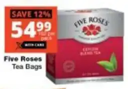 Checkers Five Roses Tea Bags offer