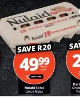 Checkers Nulaid Extra Large Eggs offer