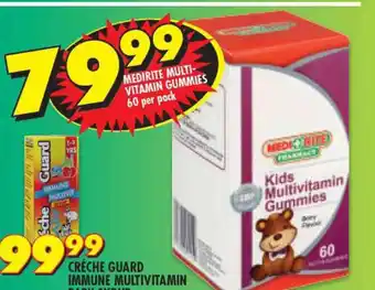 Shoprite Medirite Multi-Vitamin Gummies 60 per pack offer