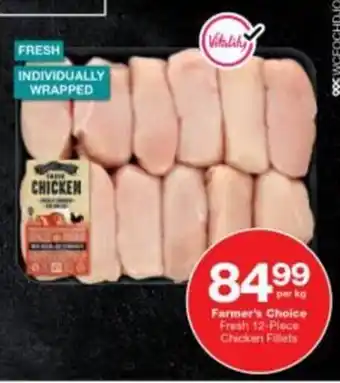 Checkers Farmer's Choice Fresh Chicken Fillets offer