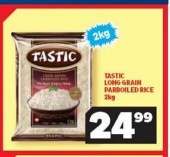 Tastic Long Grain Parboiled Rice 2kg