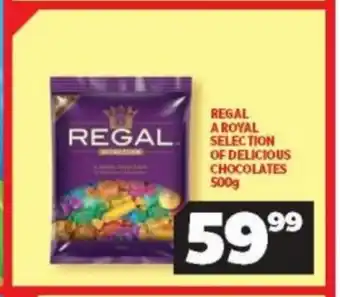 Usave Regal A Royal Selection of Delicious Chocolates 500g offer