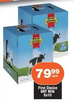 Check Star First Choice UHT Milk offer