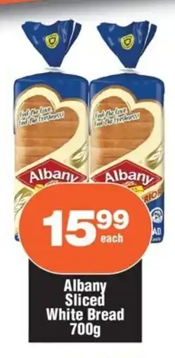 Check Star Albany Sliced White Bread offer