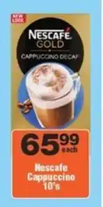 Check Star Nescafe Cappuccino offer