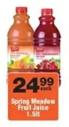 Check Star Spring Meadow Fruit Juice offer