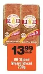 Check Star BB Sliced Brown Bread offer