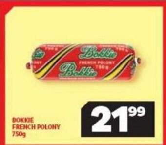 Usave Bokkie French Polony 750g offer