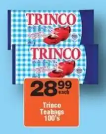 Check Star Trinco Teabags offer