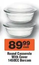 Check Star Round Casserole With Cover 1450CC Borcam offer