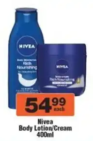 Check Star Nivea Body Lotion/Cream offer