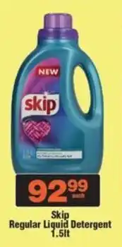 Check Star Skip Regular Liquid Detergent offer