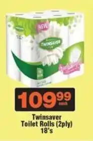 Check Star Twinsaver Toilet Rolls (2ply) offer