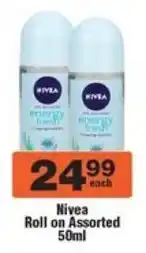 Check Star Nivea Roll on Assorted offer