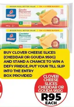 1UP Clover cheese slices cheddar or gouda offer