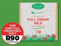 1UP Fair cape full cream milk offer