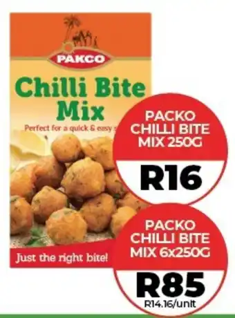 1UP Packo chilli bite mix offer