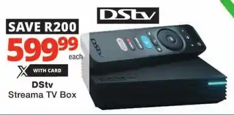 Checkers DStv Streama TV Box offer