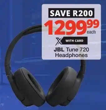 Checkers JBL Tune 720 Headphones offer