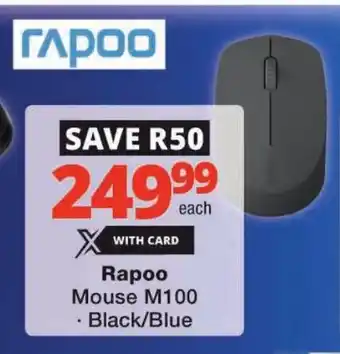 Checkers Rapoo Mouse M100 offer