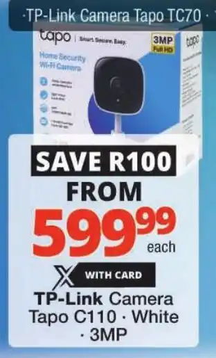 Checkers TP-Link Camera Tapo C110 offer