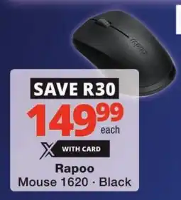 Checkers Rapoo Mouse 1620 offer